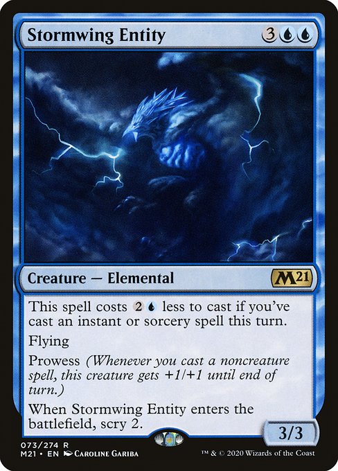 Stormwing Entity (73) [Core Set 2021]