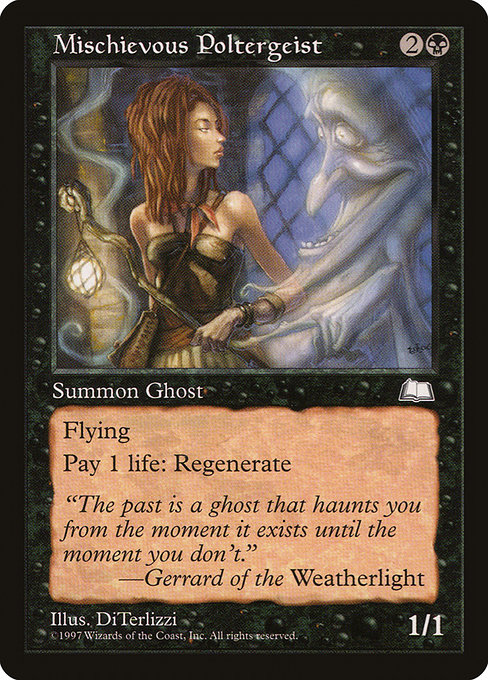 Mischievous Poltergeist (74) [Weatherlight]