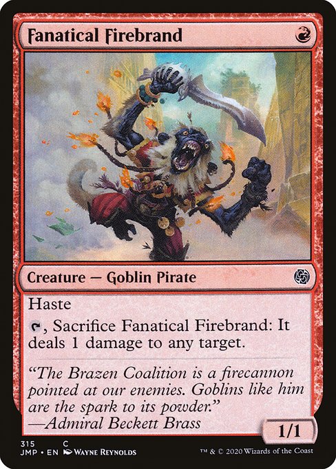 Fanatical Firebrand (315) [Jumpstart]