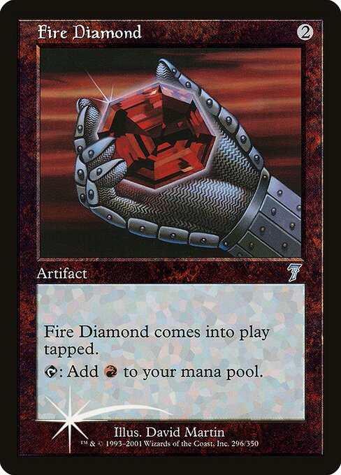 Fire Diamond (296★) [Seventh Edition]