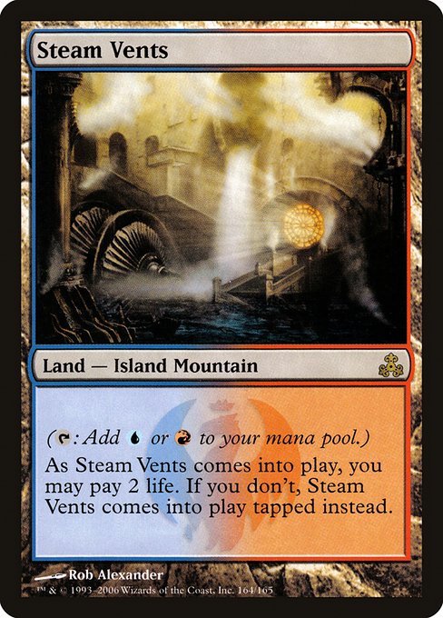 Steam Vents (164) [Guildpact]