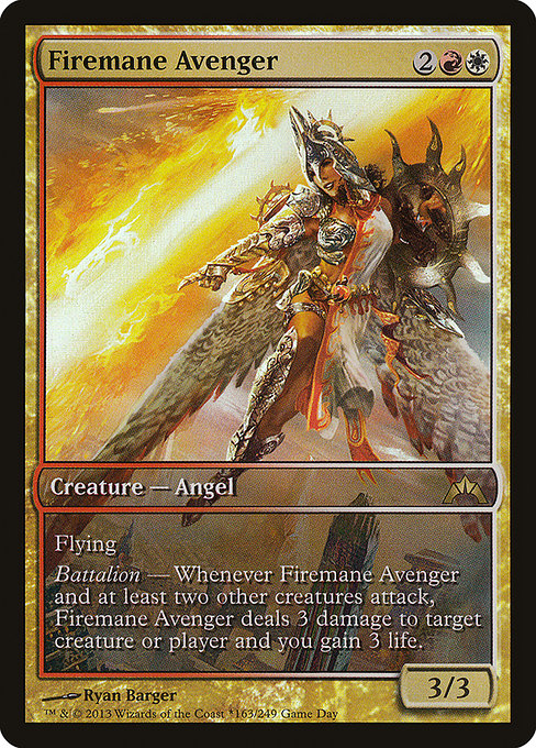 Firemane Avenger (163) [Gatecrash Promos]