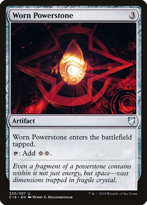 Worn Powerstone (230) [Commander 2018]