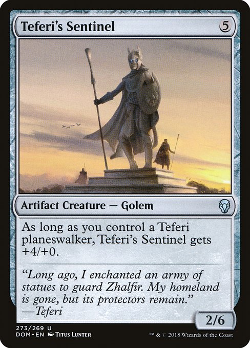 Teferi's Sentinel (273) [Dominaria]