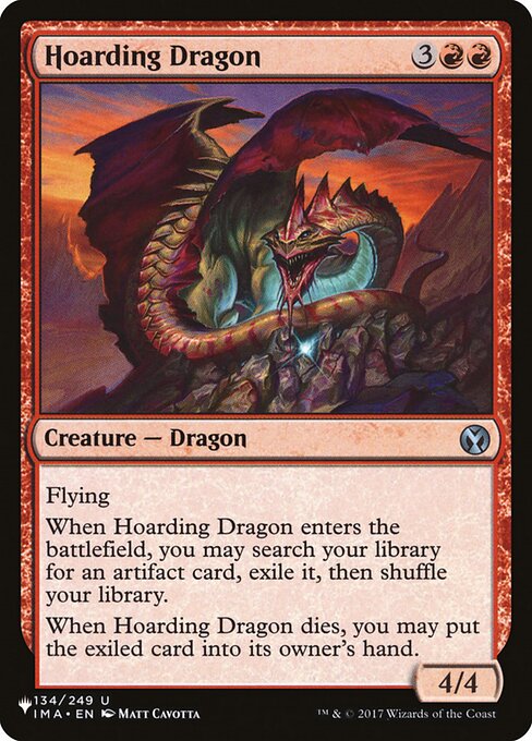 Hoarding Dragon (IMA-134) [The List]