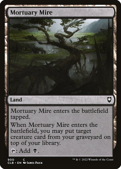 Mortuary Mire (900) [Commander Legends: Battle for Baldur's Gate]