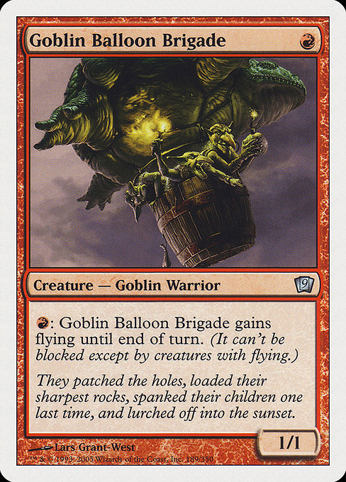 Goblin Balloon Brigade (189) [Ninth Edition]