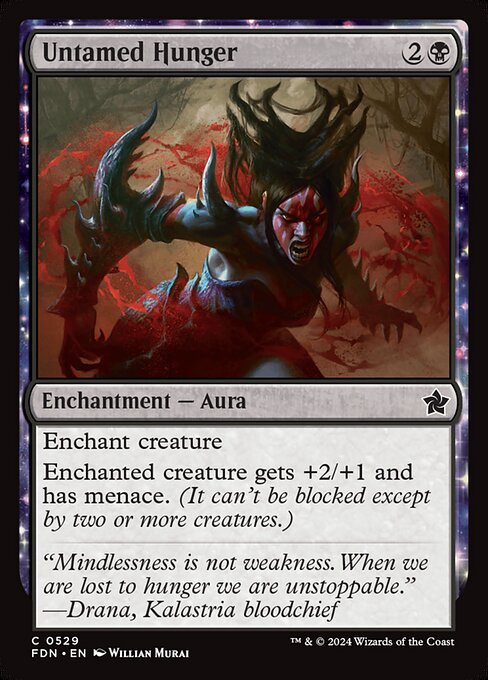 Untamed Hunger (529) [Foundations]