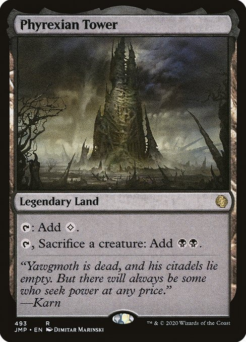 Phyrexian Tower (493) [Jumpstart]