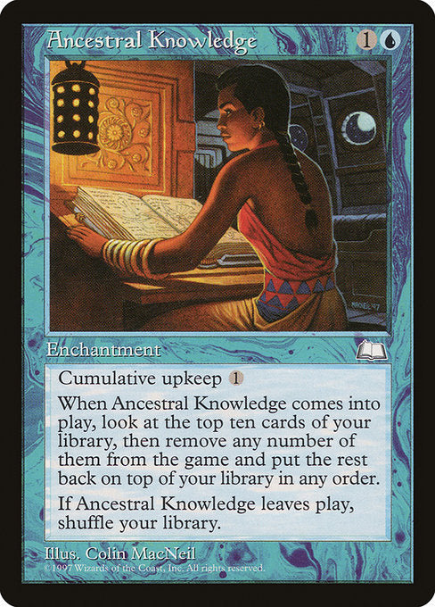 Ancestral Knowledge (32) [Weatherlight]