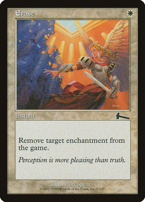 Erase (7) [Urza's Legacy]