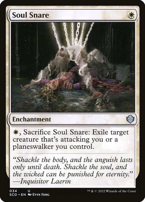 Soul Snare (34) [Starter Commander Decks]