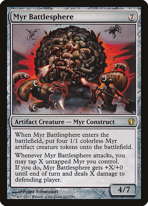 Myr Battlesphere (247) [Commander 2013]
