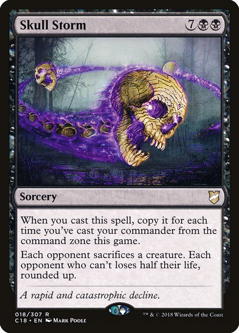 Skull Storm (18) [Commander 2018]