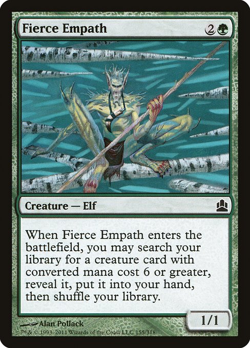 Fierce Empath (155) [Commander 2011]