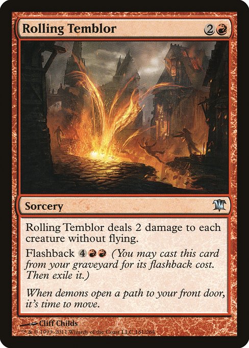 Rolling Temblor (161) [Innistrad]