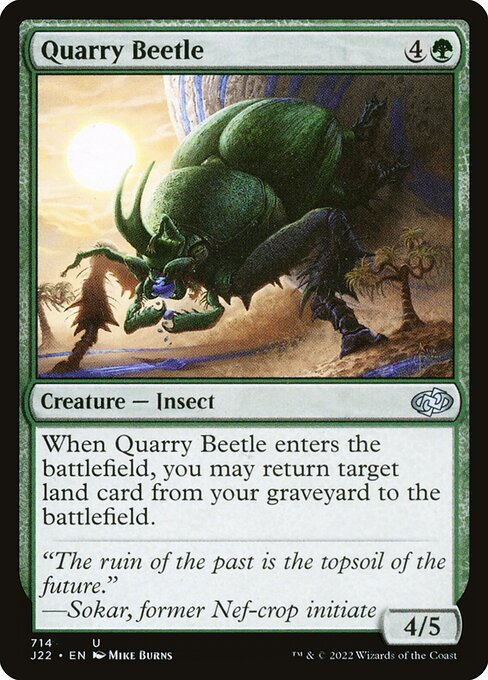 Quarry Beetle (714) [Jumpstart 2022]