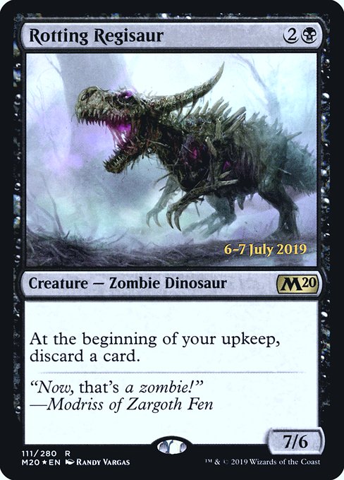 Rotting Regisaur (111s) [Core Set 2020 Promos]