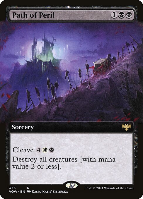 Path of Peril (373) [Innistrad: Crimson Vow] [Extended Art]