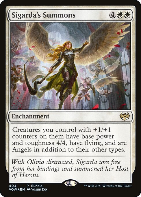 Sigarda's Summons (404) [Innistrad: Crimson Vow]