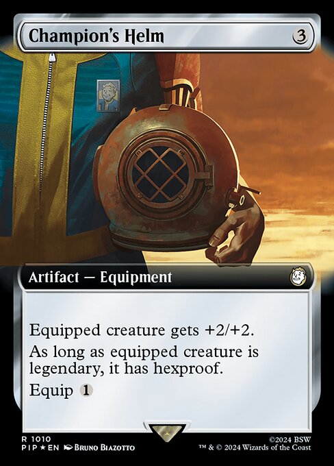 Champion's Helm (1010) [Fallout] [Extended Art]