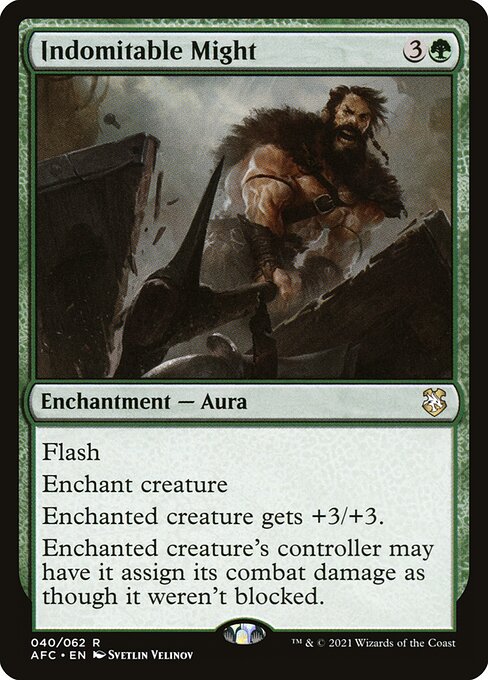 Indomitable Might (40) [Forgotten Realms Commander]