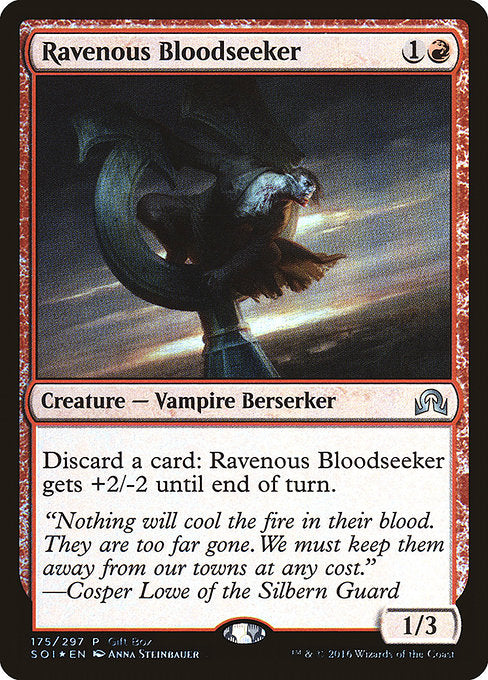 Ravenous Bloodseeker (175) [Shadows over Innistrad Promos]