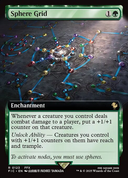 Sphere Grid (123) [Final Fantasy Commander]