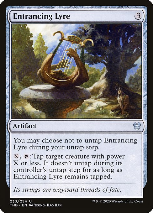 Entrancing Lyre (233) [Theros Beyond Death]