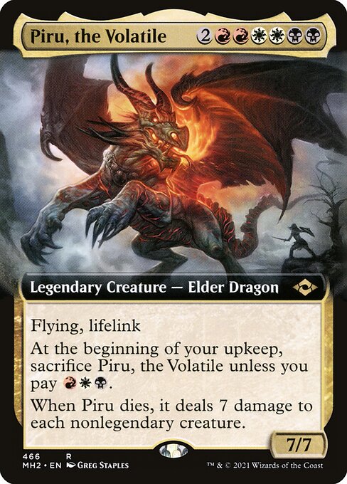 Piru, the Volatile (466) [Modern Horizons 2] [Extended Art]