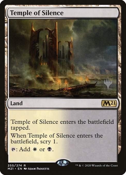 Temple of Silence (255p) [Core Set 2021 Promos]