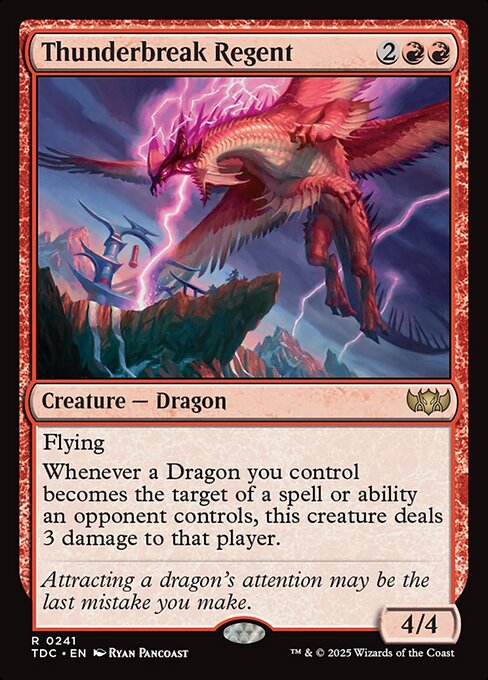 Thunderbreak Regent (241) [Tarkir: Dragonstorm Commander]