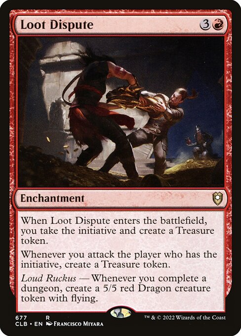 Loot Dispute (677) [Commander Legends: Battle for Baldur's Gate]
