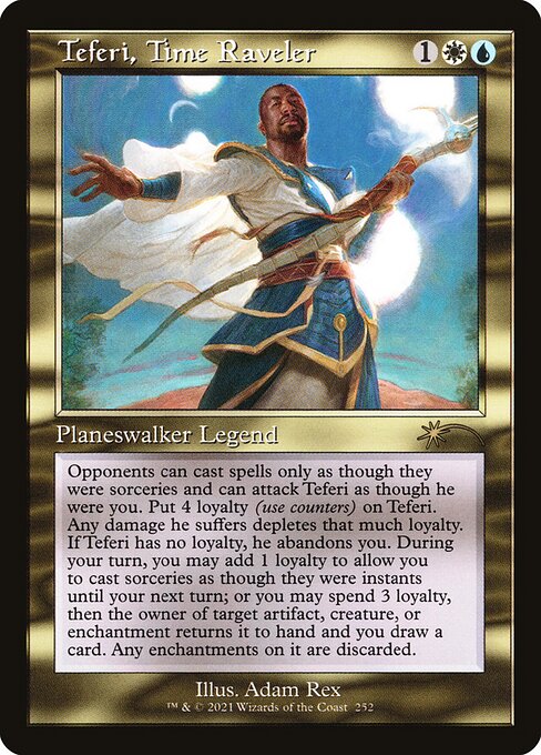 Teferi, Time Raveler (252) [Secret Lair Drop]
