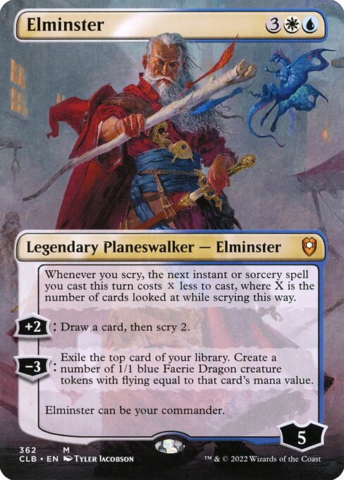 Elminster (362) [Commander Legends: Battle for Baldur's Gate] [Borderless]