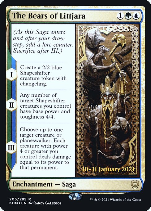 The Bears of Littjara (205s) [Kaldheim Promos]