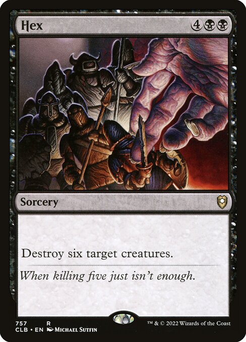Hex (757) [Commander Legends: Battle for Baldur's Gate]