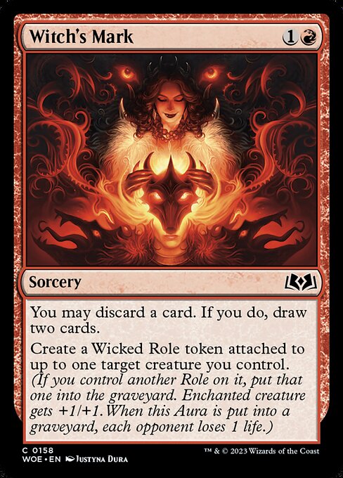 Witch's Mark (158) [Wilds of Eldraine]