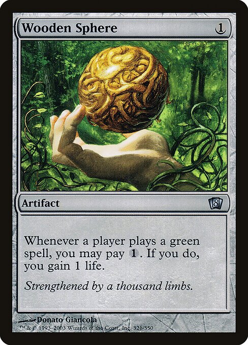 Wooden Sphere (321★) [Eighth Edition]
