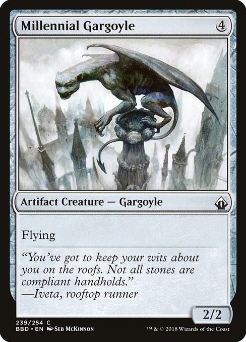 Millennial Gargoyle (239) [Battlebond]