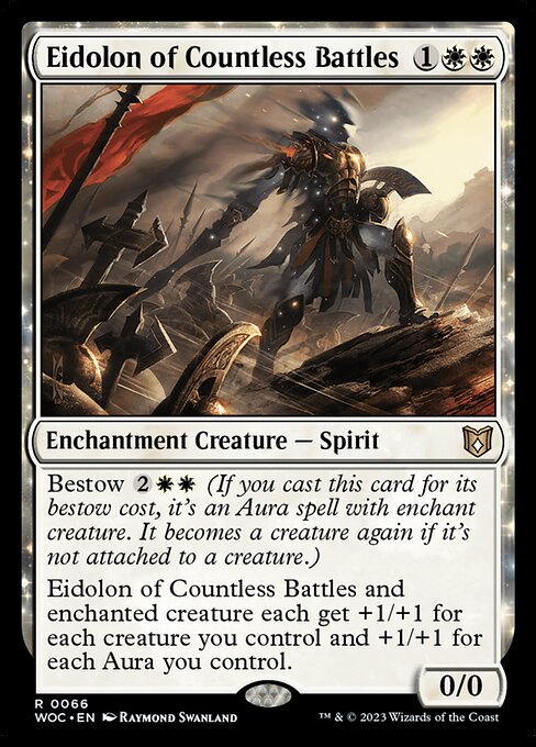 Eidolon of Countless Battles (66) [Wilds of Eldraine Commander]