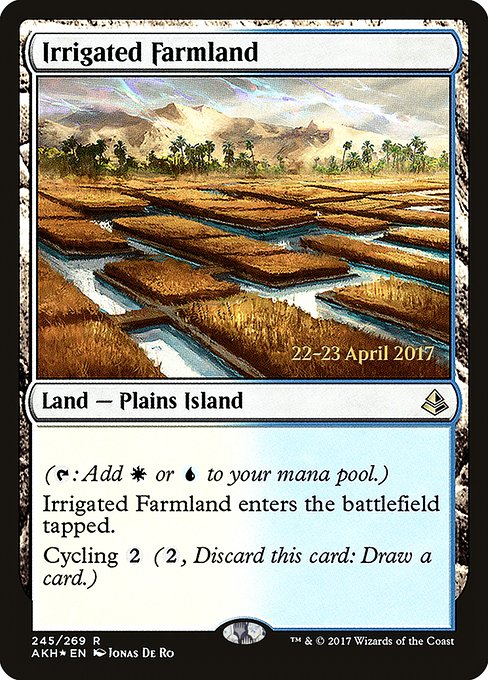 Irrigated Farmland (245s) [Amonkhet Promos]