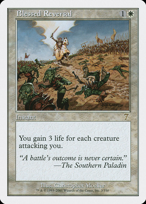 Blessed Reversal (3) [Seventh Edition]