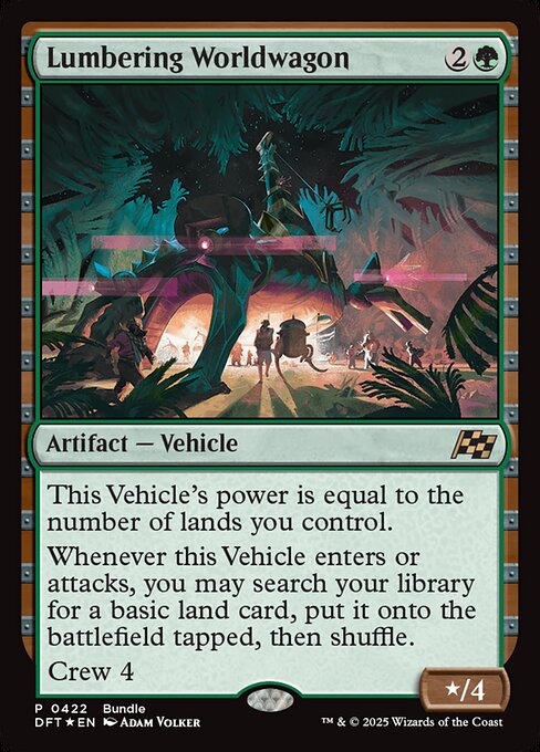 Lumbering Worldwagon (422) [Aetherdrift]