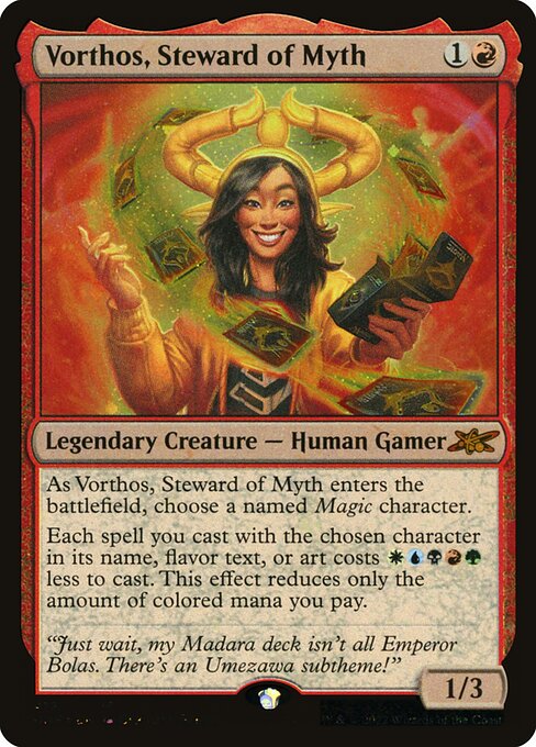 Vorthos, Steward of Myth (412) [Unfinity]