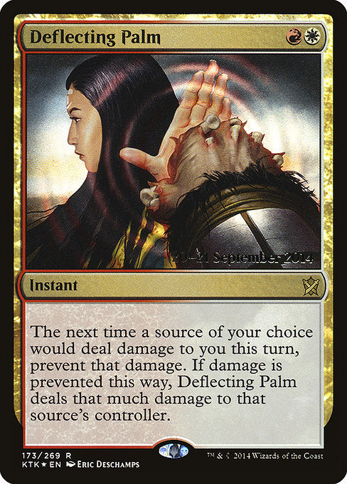 Deflecting Palm (173s) [Khans of Tarkir Promos]
