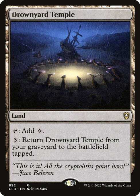 Drownyard Temple (892) [Commander Legends: Battle for Baldur's Gate]