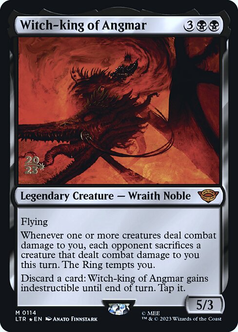 Witch-king of Angmar (114s) [Tales of Middle-earth Promos]