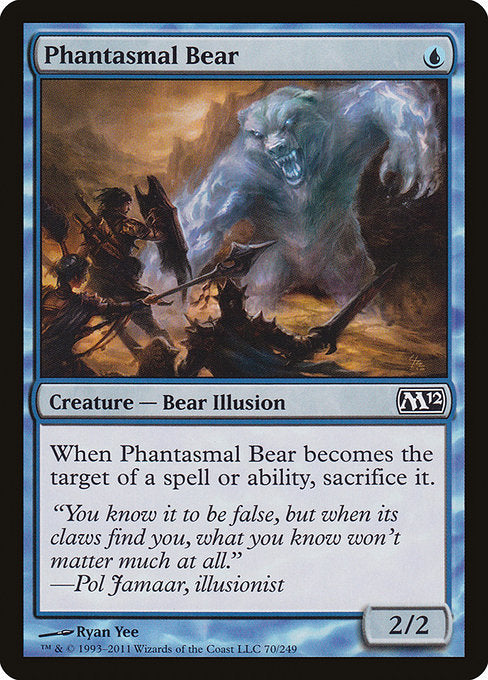 Phantasmal Bear (70) [Magic 2012]