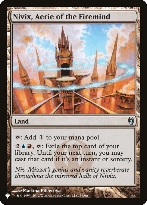 Nivix, Aerie of the Firemind (DDJ-36) [The List]